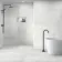Lucca White Anti Slip Matt Stone Effect Porcelain Wall and Floor Tile