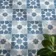 Rabat Blue Pattern Matt Ceramic Floor Tile