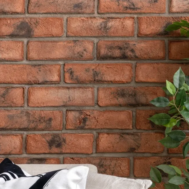 15mm Smoked Red Blend Brick Slips