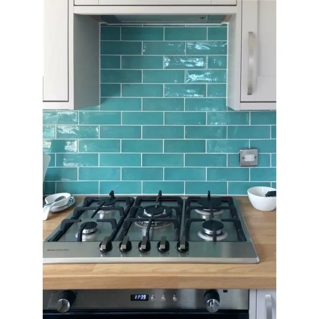 Village Teal Wall Tiles