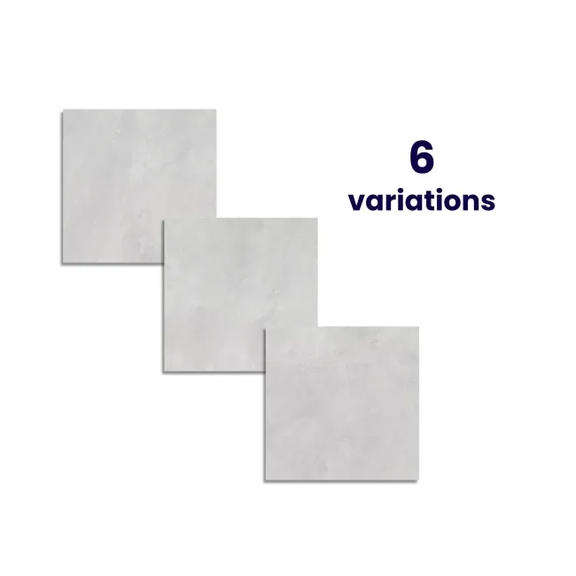 Elconi Light Grey Large Concrete Effect Matt Porcelain Floor Tile