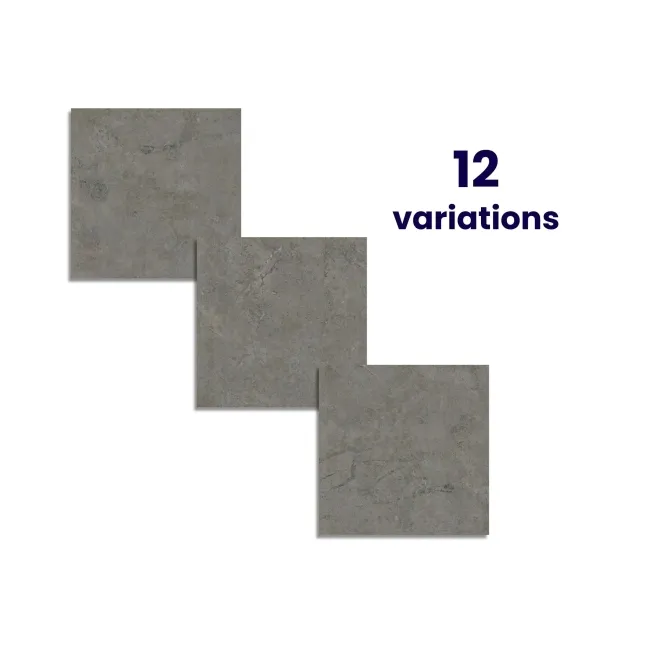 Baltico Grey Stone Effect Matt Large Porcelain Tile