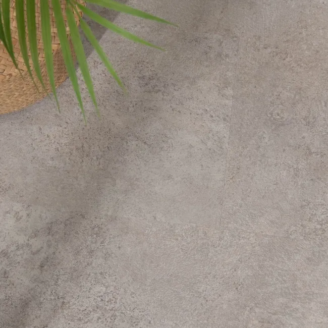 Antalya Greige Stone Tile Luxury Click Vinyl Flooring 5.5mm