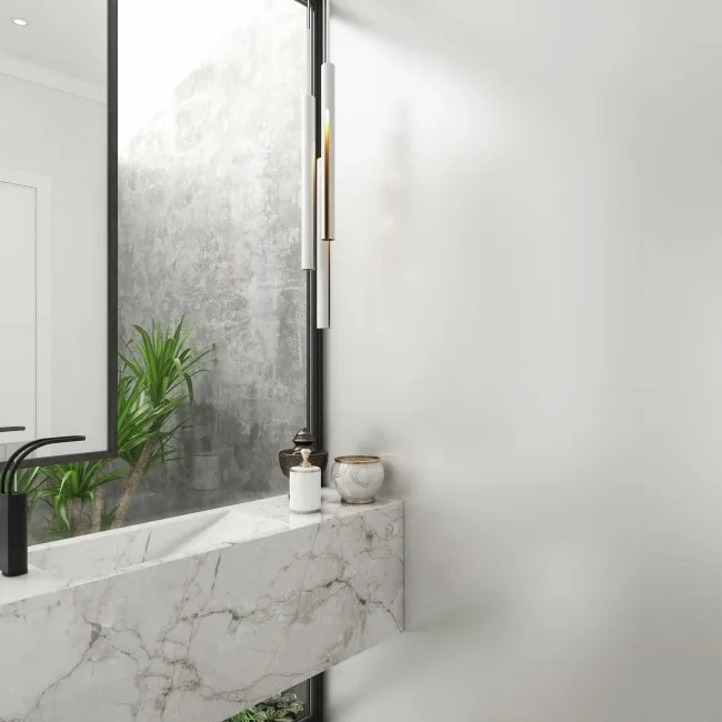 Blanco Flat White Matt Ceramic Wall Tile