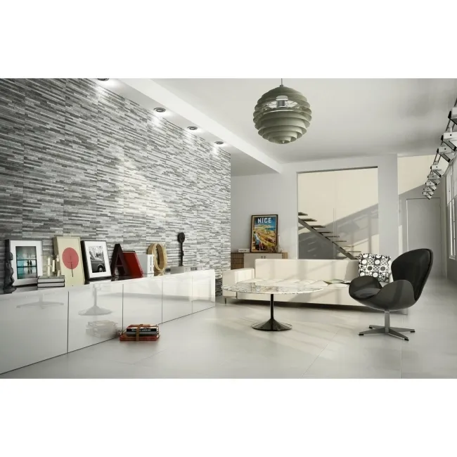 Brix Grey Split Face Effect Matt Ceramic Wall Tile