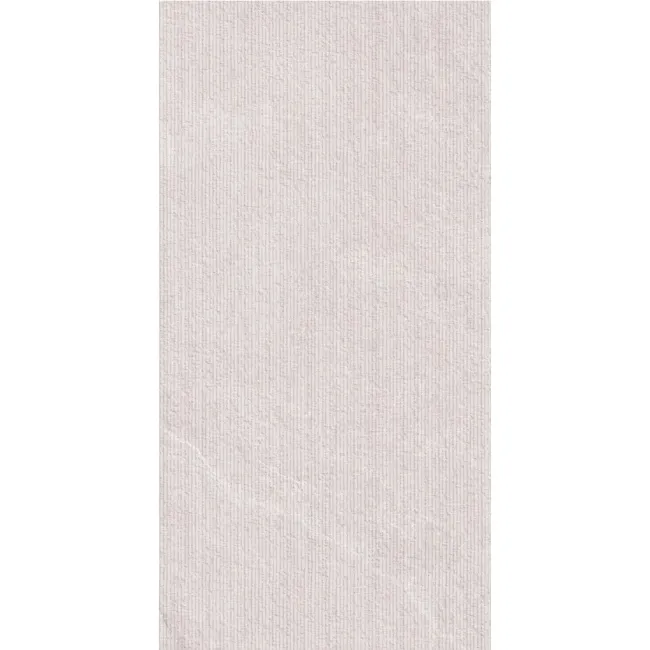 Capri Ivory Matrix Decor Stone Effect Matt Porcelain Wall Tile