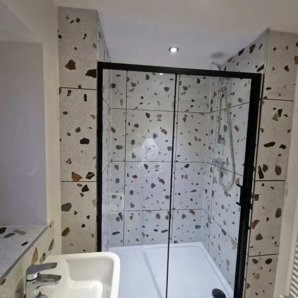 Trend White Terrazzo Multicolour Wall and Floor Tile