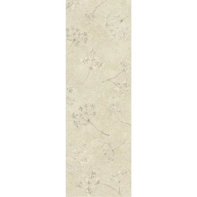 Roca Ostuni Floral Decor Beige Matt Ceramic Wall Tile