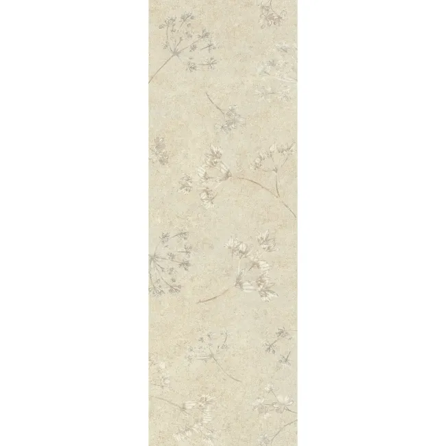 Roca Ostuni Floral Decor Beige Matt Ceramic Wall Tile