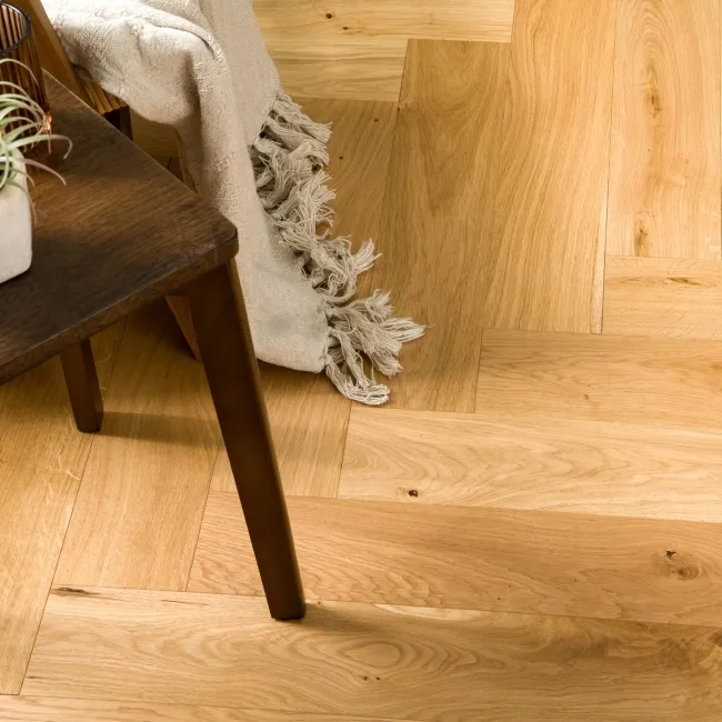 Delamere Herringbone Classic Oak Engineered Wood Flooring 13mm Oiled