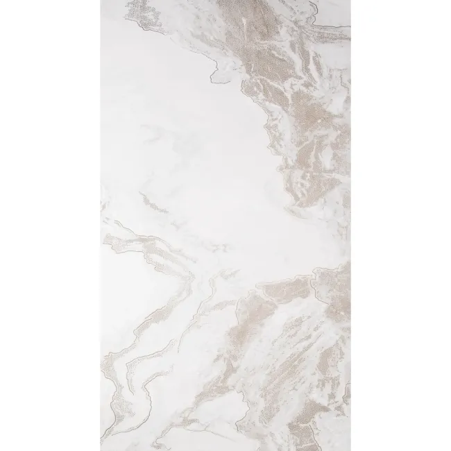 Fenndi Gold Marble Effect Polished Porcelain Tile