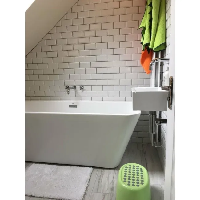 Mini Metro Matt White Wall Tiles