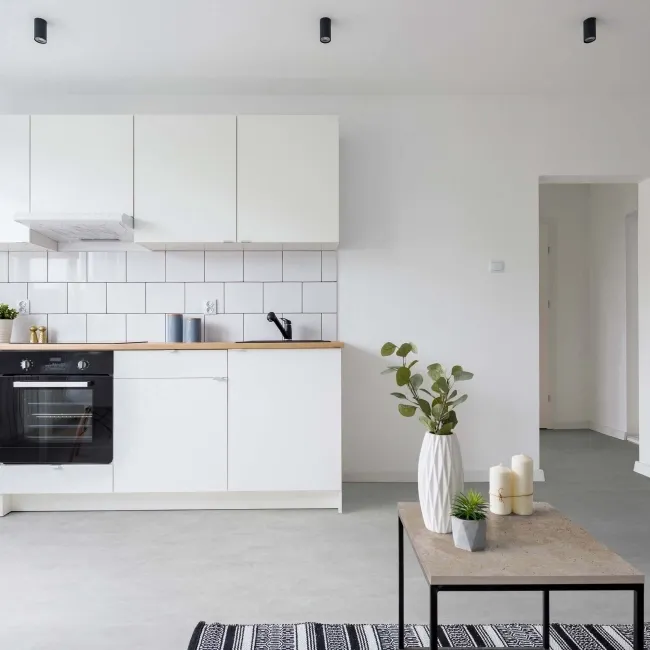 Runa Grey Clouds Tile Luxury Click Vinyl Flooring 5mm