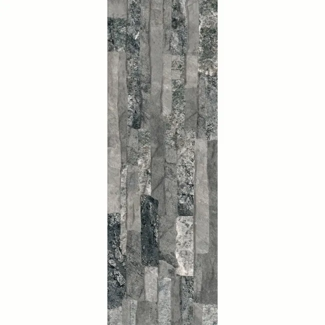 Ruy Stone Grey Drywall Effect Ceramic Wall Cladding Tile