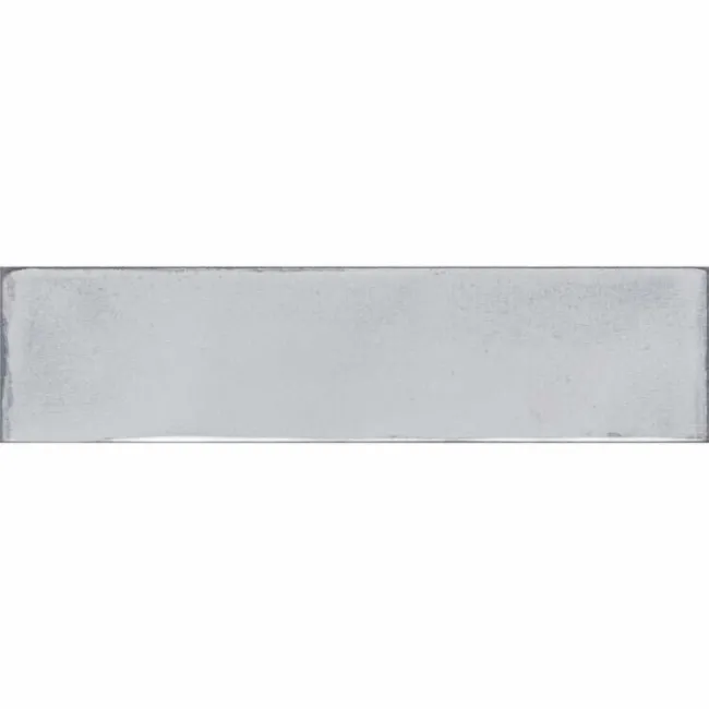 Style Smoke Light Grey Brick Effect Gloss Ceramic Wall Tile