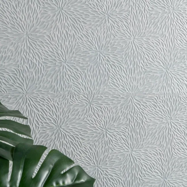 Tapiz Floral Decor Blue Matt Ceramic Wall Tile