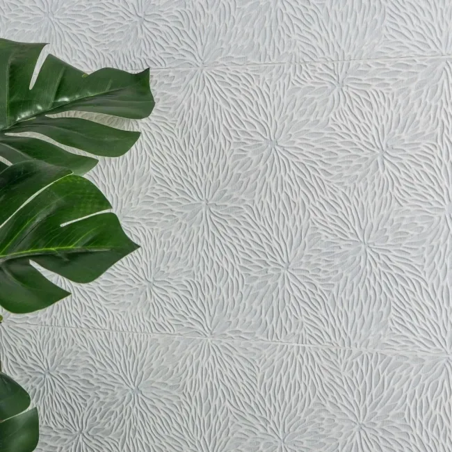 Tapiz Floral Decor Blue Matt Ceramic Wall Tile