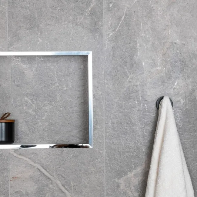 Tuscan Greige Stone Effect Matt Ceramic Wall Tile