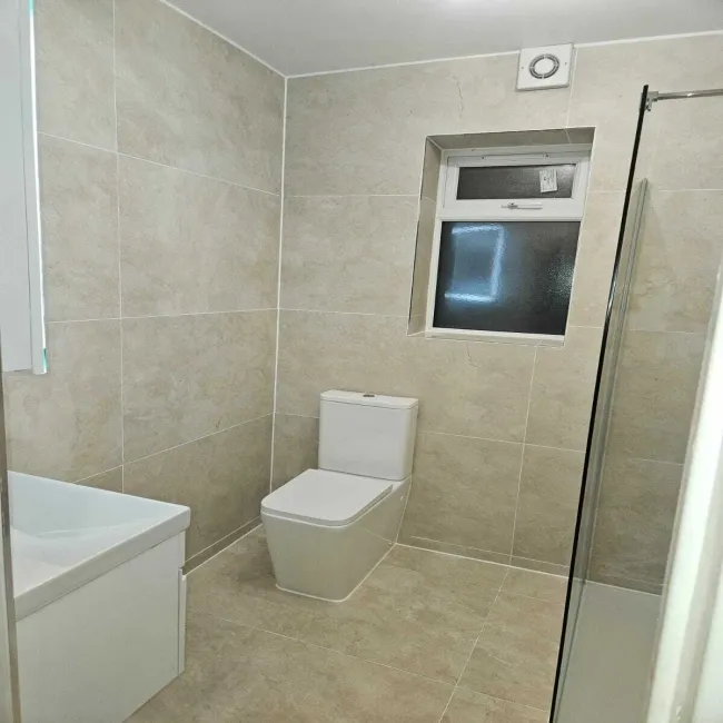 Marmostone Ivory Rectified Matt Stone Effect Porcelain Wall and Floor Tile