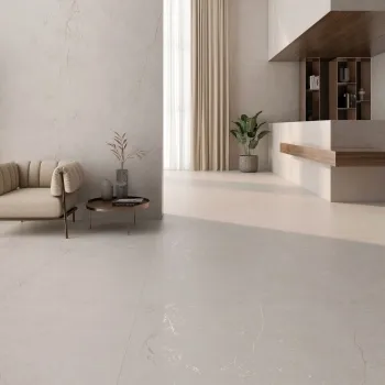 Roca Crema Delicato Marble Effect Matt Large Porcelain Tile
