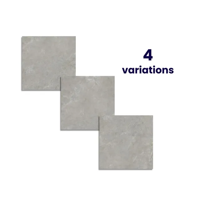 Dalyan Grey Stone Effect Matt Large Porcelain Floor Tile