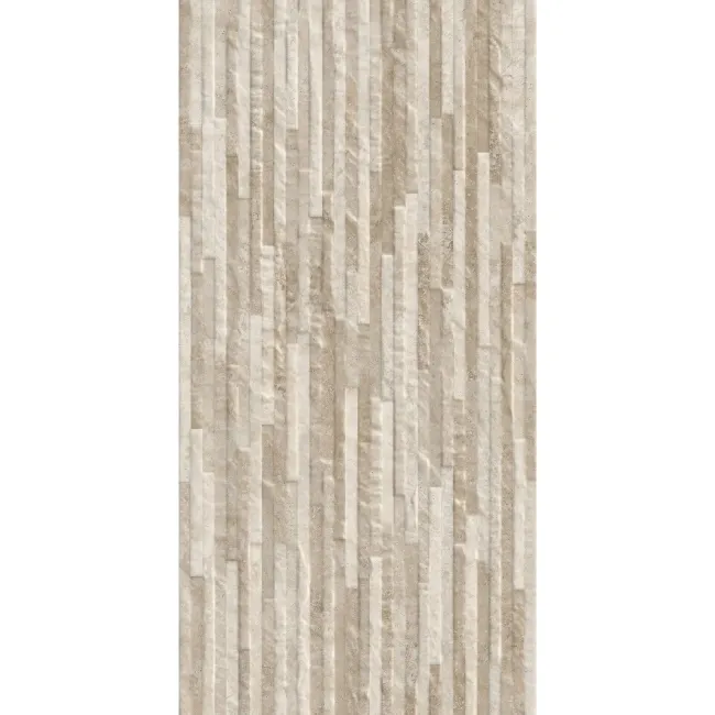 Premiere Beige Split Face Effect Matt Ceramic Wall Tile