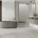 Lumiere White Marble Effect Large Polished Porcelain Tile