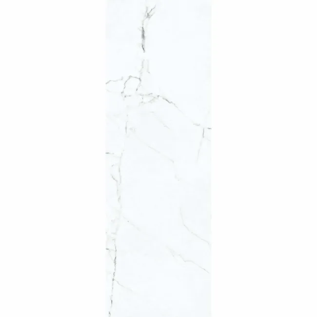 Idyllic White Marble Effect Matt Large Ceramic Wall Tile