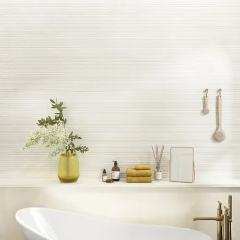 Precious Ivory Linea Decor Onyx Marble Effect Matt Porcelain Tile