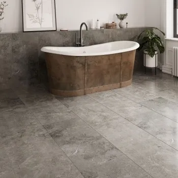 Baltico Grey Stone Effect Porcelain Wall & Floor Tile
