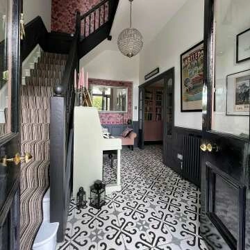 Derby Pattern Porcelain Floor Tiles