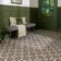 Rabat Green Pattern Matt Ceramic Floor Tile
