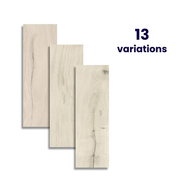 Craftwood Light Oak Effect Porcelain Outdoor Slab Tile