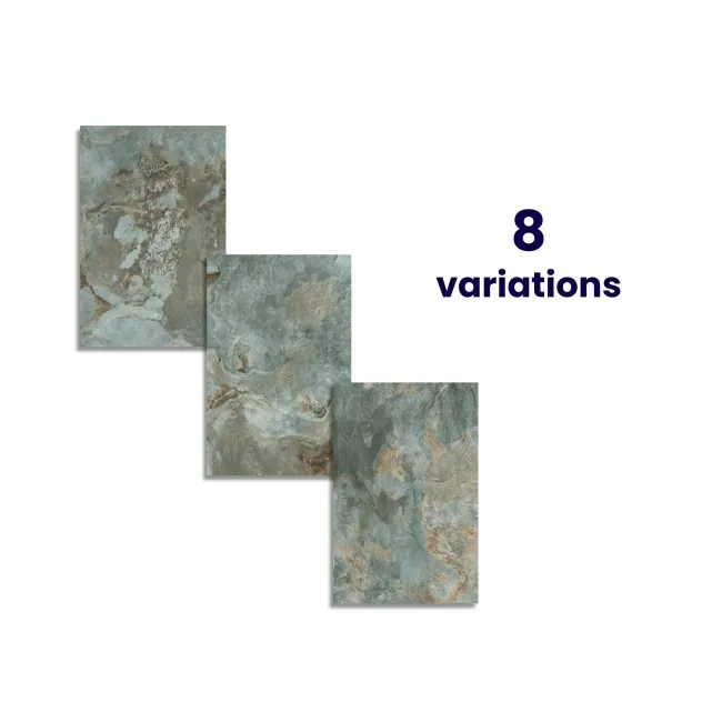 Slate Way Green Matt Porcelain Outdoor Slab