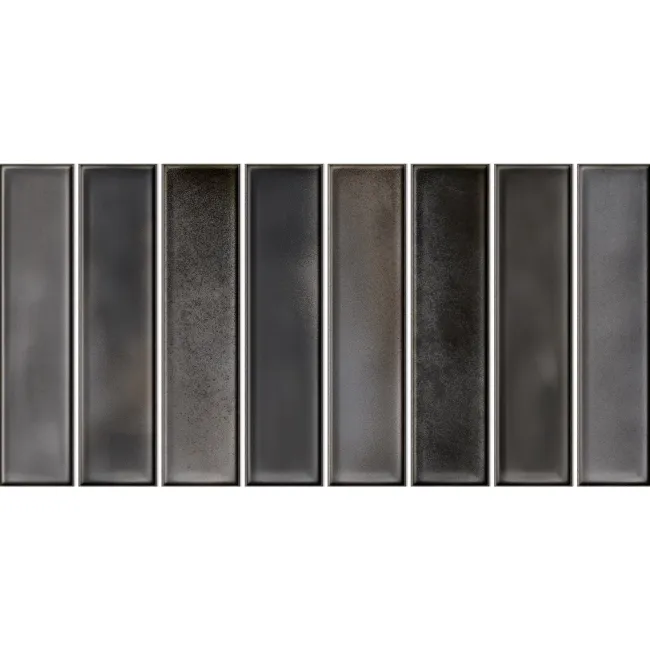 Alba Dark Blue Kit Kat Effect Gloss Ceramic Wall Tile