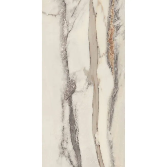 Amazonas Grey Marble Effect Semi Polished Porcelain Tile