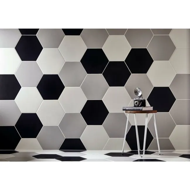 Apollo Hexagon White Wall and Floor Tile