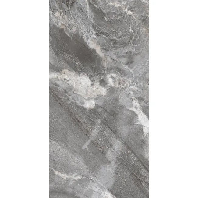 Aroma Grey Marble Effect Polished Porcelain Wall and Floor Tile