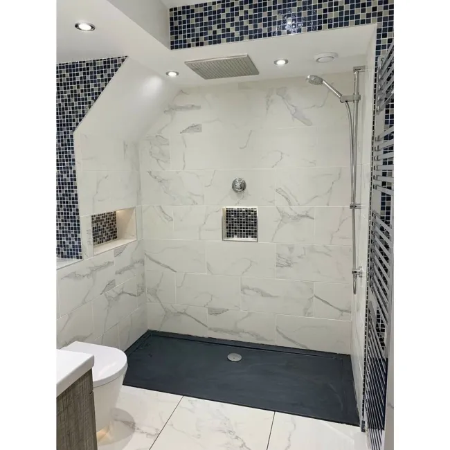 Carrara White Matt Marble Porcelain Wall and Floor Tile