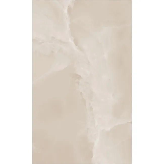Garner Ivory Onyx Marble Effect Gloss Ceramic Wall Tile