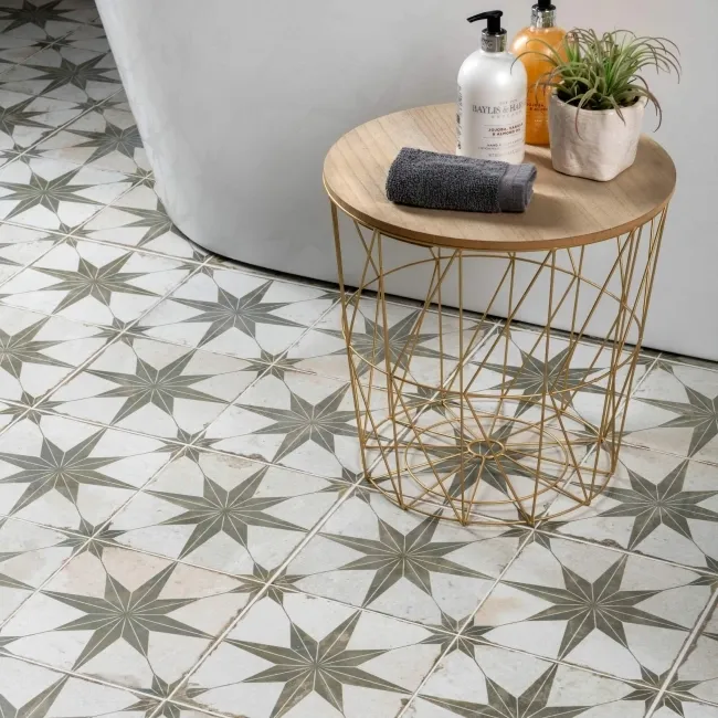 Metropolis Star Laurel Wall and Floor Tiles