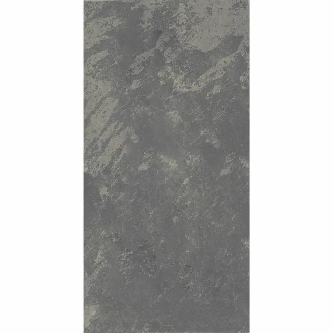 Mustang Light Grey Slate Effect Matt Porcelain Wall and Floor Tile
