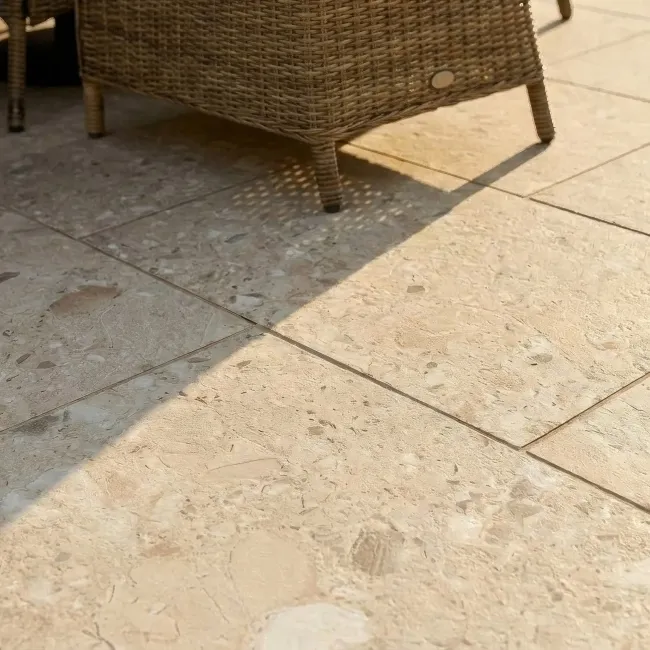 Ura Natural Stone Effect Matt Porcelain Outdoor Slab Tile