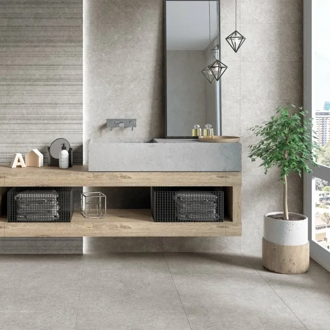 Towns Taupe Beige Matt Anti Slip Porcelain Wall and Floor Tile