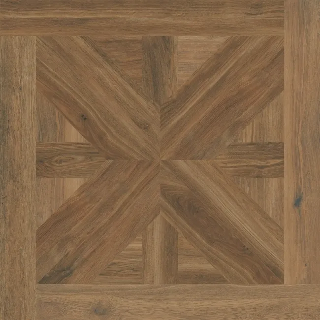 Volte Walnut Woven Wood Effect Matt Porcelain Floor Tile