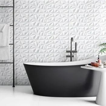 White Future Decor Matt Ceramic Wall Tile