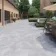 Augusta Ice Grey Slate Effect Matt Porcelain Large Outdoor Slab Tile
