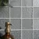 Hampton Silver Grey Patterned  Matt Glass Mosaic