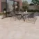 Vista Beige Stone Effect Matt Porcelain Outdoor Slab Tile