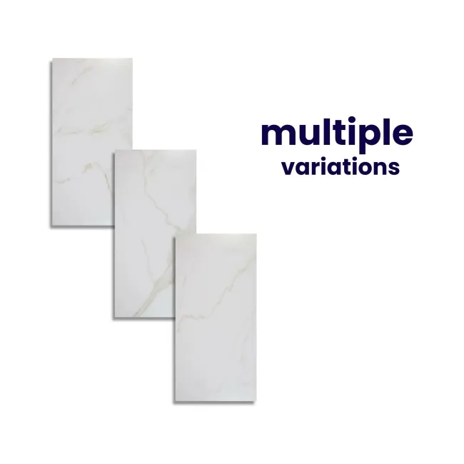 Carrara Gold Matt Marble Effect Porcelain Wall and Floor Tile